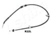 ASHIKA 131-0K-K22L Cable, parking brake